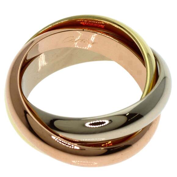 CARTIER Authentic 18k Gold Trinity Ring #48 - Picture 3 of 9